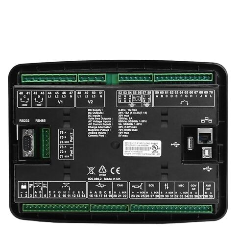 DSE8610MKII وحدة تحكم المولد وحدة مزامنة لوحة المولدات ومشاركة التحميل وحدة التحكم في البدء التلقائي in Saudi Arabia