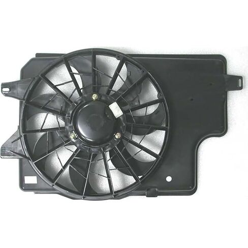 1 X Dual Radiator and Condenser Fan Assembly fits Ford Mustang 1994 1995 1996 Replacement F5ZZ8C607B in Saudi Arabia