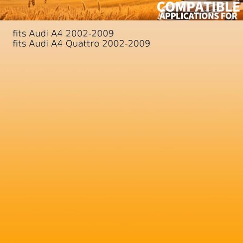 1 Pcs Dual Radiator and Condenser Fan Assembly fits Audi A4 Quattro 2002 2003 2004 2005 2006 2007 2008 2009 Replacement 8E0 121 207 F, 8E0 959 455 K, 8E0 959 455 N in Kuwait