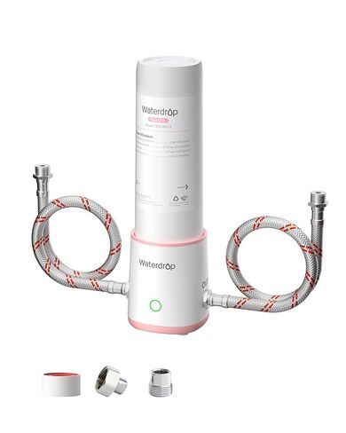 Waterdrop 10UA-UF 0.01 μm Ultra Filtration Under Sink Water Filter for Baçtёria Reduction, Reduces Lead, Chlorine, Bad Taste & Odor, 8K Gallons, Direct Connect to Kitchen Faucet, USA Tech in Kuwait