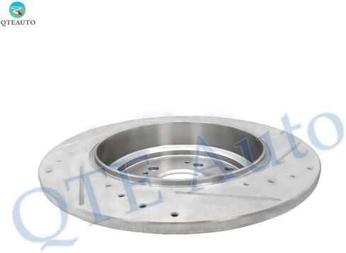 PM Auto Rear 333.5mm Drilled Slotted Disc Brake Rotors Replacement For 2009-2015 Honda Pilot, Automotive Replacement Brake Rotors in Saudi Arabia