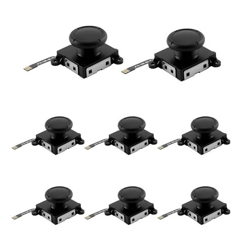 HGamyox 8Pcs TMR Electromagnetic Joystick Replacement Compatible with Joycon 3D Analog Thumb Stick for Switch JoyCon, OLED & Switch Lite, Anti-Drift Repair Parts Accessories in Saudi Arabia