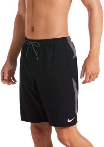شورت Contend Volley مقاس 9 بوصات للرجال من Nike (as1، Alpha، l، Regular، Regular، Heather Royal/Navy) in Saudi Arabia