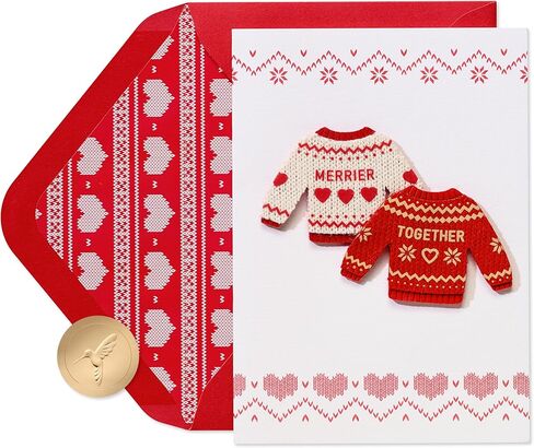 Papyrus Romantic Holiday Card for Significant Other, Perfect for Couples & Anniversary (Warm and Fuzzy Feels) in Saudi Arabia