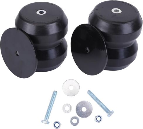 Suspension Enhancement System, GMRCK15S Rear Timbren Suspension Rubber Helper Spring Kit Compatible with Silverado1500 for G*MC for Sierra1500 1999-2020 in Saudi Arabia