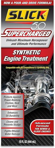 Slick 50 SL-750001-06 Supercharged Full Synthetic Engine Treatment, 15 fl. oz, 6 Pack in Saudi Arabia