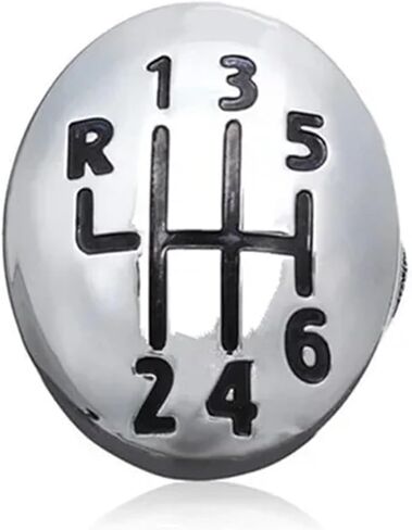 5/6 Speed Car Gear Knob Cap Cover Shift Lever Head Cover For Renault for Megane II for Clio FOR Twingo For Scenic 1996-2011(WHITE) in Saudi Arabia
