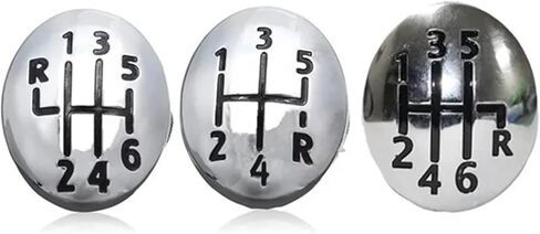 5/6 Speed Car Gear Knob Cap Cover Shift Lever Head Cover For Renault for Megane II for Clio FOR Twingo For Scenic 1996-2011(WHITE) in Saudi Arabia