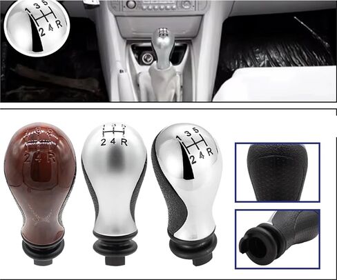 مقبض ناقل الحركة رافعة تغيير الرأس يناسب Citroen C5 2001-2008 لـ Xsara لبيكاسو 1999-2008 الداخلية (حبوب الخشب) in Saudi Arabia