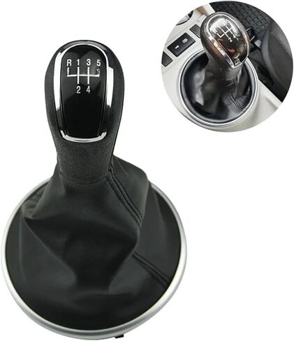 For Skoda for Fabia 2 2007-2010/ for Roomster 2006-2010 5 Speed Gear Shift Knob Gaiter Boot Cover in Saudi Arabia