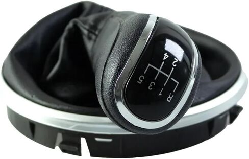 For Skoda for Fabia 2 2007-2010/ for Roomster 2006-2010 5 Speed Gear Shift Knob Gaiter Boot Cover in Saudi Arabia