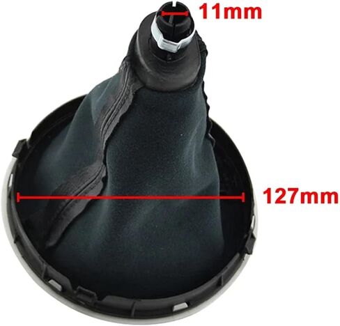 For Skoda for Fabia 2 2007-2010/ for Roomster 2006-2010 5 Speed Gear Shift Knob Gaiter Boot Cover in Saudi Arabia