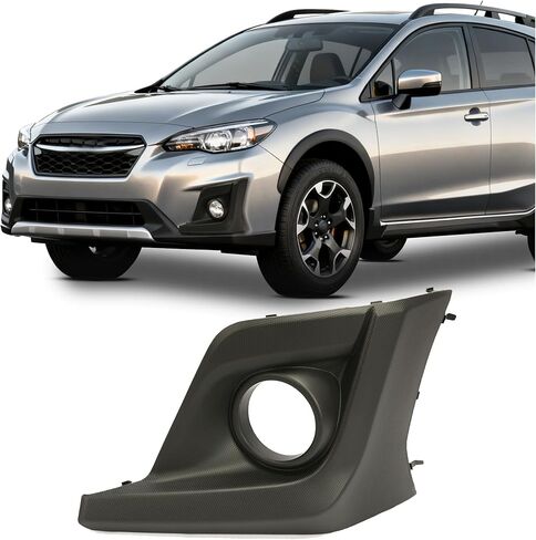 إطار ضوء الضباب الجانبي للركاب من HECASA متوافق مع غطاء الكسوة الأيمن للمصباح Subaru Crosstrek 2018-2020 مع استبدال فتحة مصباح الضباب لـ 57731FL082 in Kuwait