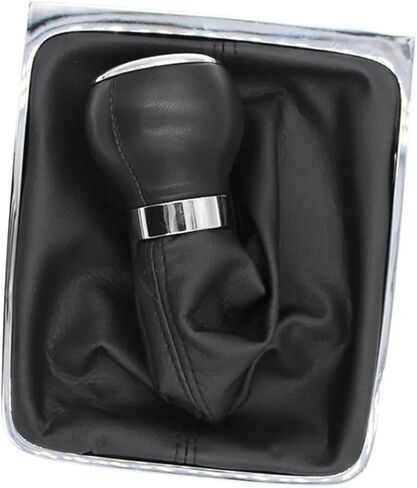 5/6 Speed Gear Shift Knob Lever Stick Gaiter Boot Cover Collar For Volkswagen For VW for Passat B6 2005-2011 Car Styling Accessories(6 Speed) in Saudi Arabia