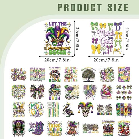 Dazoratix Easter Day Iron on Transfer - 30 Sheets Cute Happy Bunny Egg DTF Ready to Press Heat Patches Bulk Colorful Decals Vinyl Stickers for T Shirts Clothing Pillow Bag DIY Crafts Gifts Decorations in Saudi Arabia