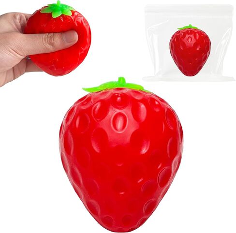 ألعاب ZTATU Fruit Taba Squishy Fidget للأطفال - كرات ضغط ليمون واقعية للبالغين والأطفال كرة إسفنجية حسية ناعمة إلى حد ما - لعبة تخفيف التوتر للمكتب - عيد الميلاد، عيد الميلاد، هدايا حفلات عيد الفصح in Kuwait