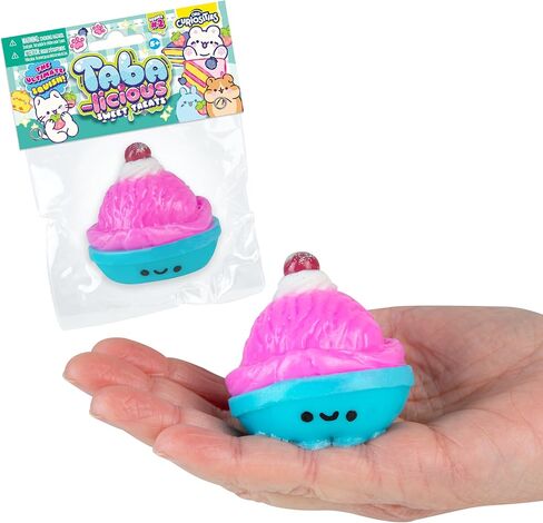 لعبة إسفنجية من ORB Tabalicious Sweet Treats TABA Ice Cream Squishies - حلوى لطيفة وناعمة ولزجة TABA Squishy Food Squishies - متعة تخفيف التوتر - ألعاب الطعام الحسية Kawaii والهدايا للأطفال والكبار in Saudi Arabia