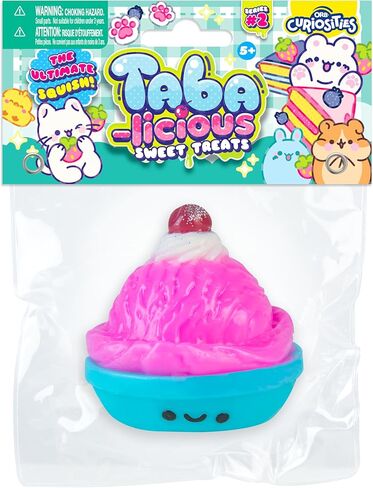 لعبة إسفنجية من ORB Tabalicious Sweet Treats TABA Ice Cream Squishies - حلوى لطيفة وناعمة ولزجة TABA Squishy Food Squishies - متعة تخفيف التوتر - ألعاب الطعام الحسية Kawaii والهدايا للأطفال والكبار in Saudi Arabia