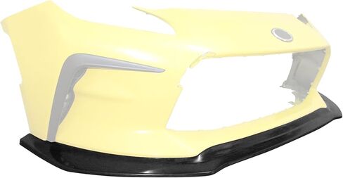 IKON MOTORSPORTS, Front Bumper Lip Compatible with 2022-2026 Toyota GR86 Coupe 2-Door, IK6 Style Unpainted Black PU Polyurethane Extension Body Kit Panel Add On in Saudi Arabia