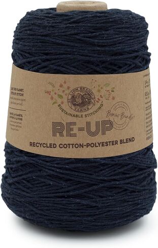 Lion Brand Yarn Re-Up Bonus Bundle Yarn, Midnight in Saudi Arabia
