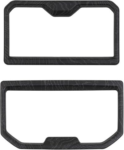 Window Switch Panel Cover for Toyota Tacoma 2024 2025 2026 Interior Accessories Center Console ABS Door Handle Decor Trim (Black Wood, Window Switch Panel Cover) in Kuwait