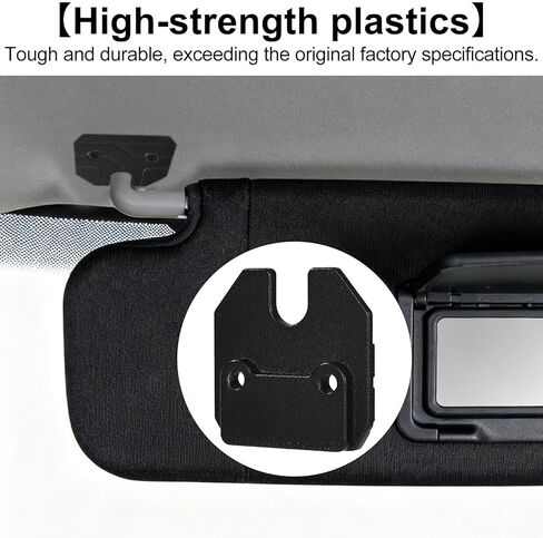 Sun Visor Repair Kit for 2019-2023 1500 Trucks, Aluminum Clip Fix Replacement with Wrenches & Screws Durable Car Visor Bracket Accessories in Saudi Arabia