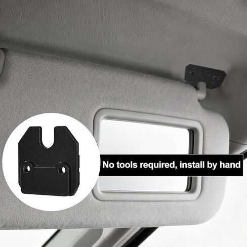 Sun Visor Repair Kit for 2019-2023 1500 Trucks, Aluminum Clip Fix Replacement with Wrenches & Screws Durable Car Visor Bracket Accessories in Saudi Arabia