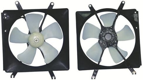 Engine Cooling Fan Assembly 1PC Compatible with Integra 1995 1996 1997 1998 1999 2000 2001 1994 in Saudi Arabia