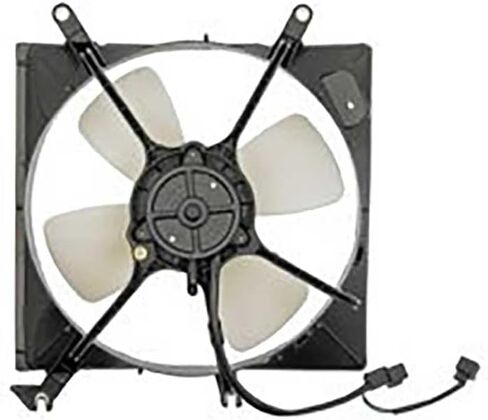Engine Cooling Fan Assembly 1PC Replaces MB605002, MB605399 Compatible with Mitsubishi Eclipse 1990-1994 Compatible with Plymouth Laser 1990-1994 Compatible with Eagle Talon 1990-1994 in Saudi Arabia