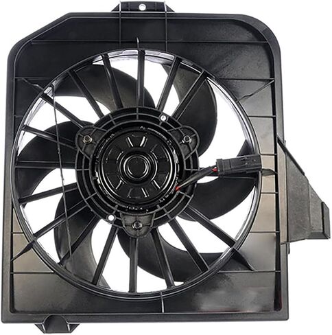 Engine Cooling Fan Assembly Right 1PC Replaces 4809170AC, 4809170AD Compatible with Chrysler Town & Country 2001-2005 Compatible with Chrysler Voyager 2001-2005 Compatible with Dodge Caravan 2001-2005 in Saudi Arabia
