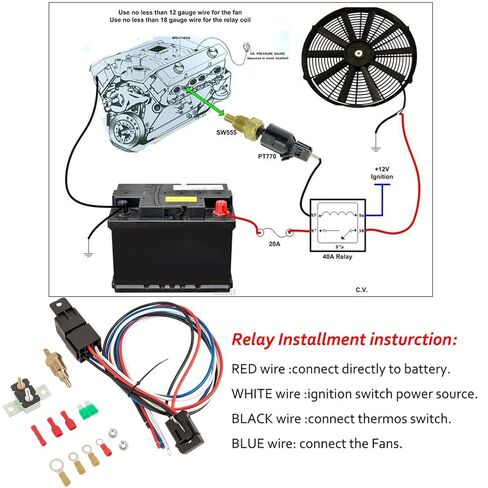 Aluminum Shroud Fan Relay Fits for 1932 Ford Model BB 3.3L 3278CC 200Cu. in. l4 Gas L-Head Naturally Aspirated with 16" Fan in Saudi Arabia