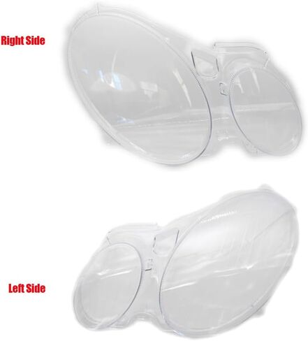 Car Front Headlight Lens Cover Headlamp Cover Shell Compatible For Mercedes For Benz E Class W211 E240 E200 E350 E280 E300 2002-2008(1Pc Right) in Saudi Arabia
