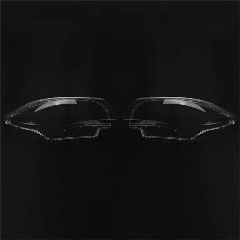 Pair Front Headlight Lens Cover Compatible For BMW 1 Series E81 E82 E87 E88 2003-2011 Clear Car Headlamp Shell Transparent Lampshade in Saudi Arabia