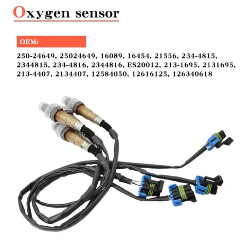 4pcs 250-24649 Oxygen Sensor Upstream Downstream 234-4815 234-4816 Es20012, 213-1695 Compatible with Buick Allure 3.0l Lacrosse 3.6l 2010-2016 Cadillac SRX Chevrolet Equinox Traverse Gmc in Saudi Arabia