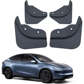 for Tesla Model Y 2025-2026 Mud Flaps Splash Guards Vehicle Sediment Protection No Drilling No Tape Mudflaps Tire Protector Mudflaps All Weather Tesla Exterior Accessories 4pcs in Saudi Arabia
