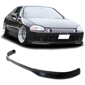 GT-Speed - Type R Style PU Front Bumper Lip - Compatible with 1993-1995 Honda Del Sol (96-97 Model Required to Trim The Sides A Bit to Fit) in Saudi Arabia