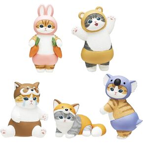 mofusand Meow Pants Blind Box - 1 of 5 Collectable Mini Figurines - Fun, Versatile Decoration in Saudi Arabia