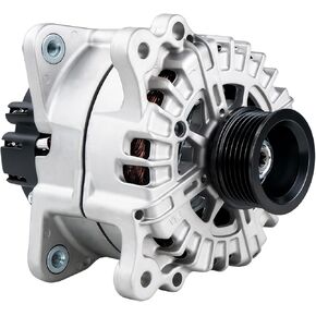 06E903023B Alternator Compatible with Audi Q7 2013-2015 GAS Supercharged, Replace 11821, FG23S065, 6E903023B, A3123, 439816, 440470 6-Groove Pulley in Kuwait