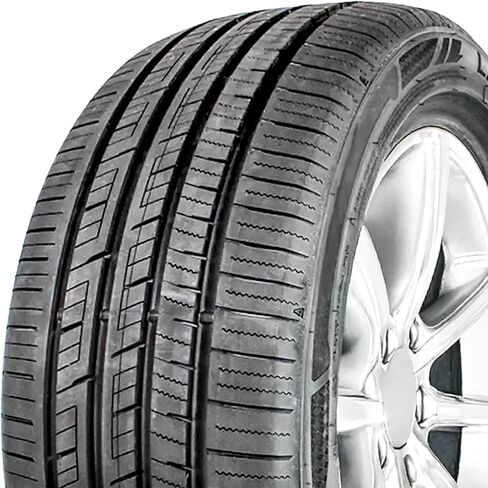 Lanvigator Excite Passenger Car إطار شعاعي عالي الأداء لجميع المواسم - 205/55R17 205/55ZR17 205/55/17 205/55-17 نطاق تحميل 95 وات XL 4 طبقات BSW جدار جانبي أسود UTQG 420AA in Kuwait