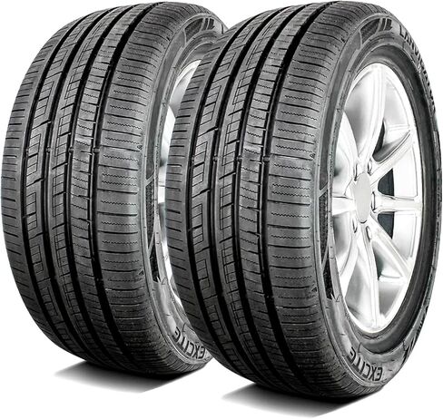 Lanvigator Excite Passenger Car إطار شعاعي عالي الأداء لجميع المواسم - 205/55R17 205/55ZR17 205/55/17 205/55-17 نطاق تحميل 95 وات XL 4 طبقات BSW جدار جانبي أسود UTQG 420AA in Kuwait