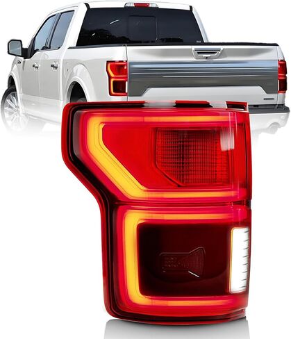 مصابيح خلفية LED متوافقة مع Ford F150 2018-2020 مع أضواء الفرامل الخلفية للبقع العمياء تحل محل OEM KL3Z13404B، JL3Z13404C، JL3Z13404F، KL3Z13404A (الوحدة غير متضمنة) الجانب الأيمن in Saudi Arabia