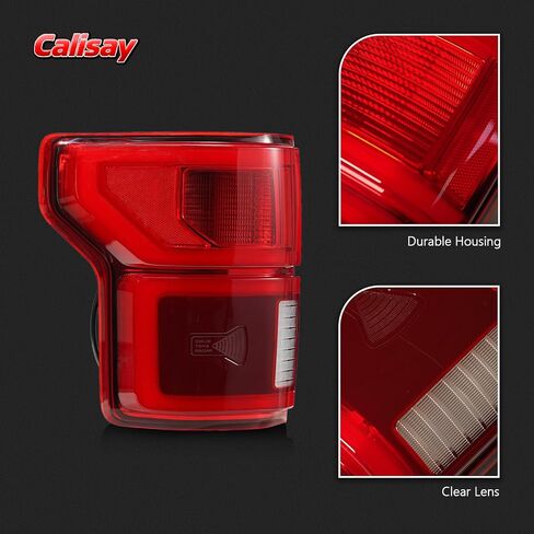 مصابيح خلفية LED متوافقة مع Ford F150 2018-2020 مع أضواء الفرامل الخلفية للبقع العمياء تحل محل OEM KL3Z13404B، JL3Z13404C، JL3Z13404F، KL3Z13404A (الوحدة غير متضمنة) الجانب الأيمن in Saudi Arabia