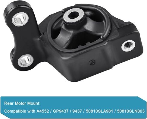 JDMON 3 قطع محرك المحرك وناقل الحركة مجموعة استبدال لهوندا Fit L4 1.5L 2007 2008 Auto Trans متوافق مع AM500، A4537، A4552، 9437، 9285، 50826SELE01، 50805SLAA81، 50810SLA981 in Saudi Arabia