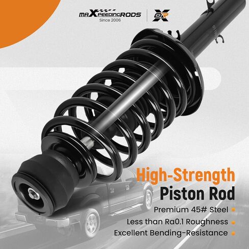 maXpeedingrods Front Strut & Rear Shock for VW Beetle Golf Jetta 1998-2006 Golf Jetta City 2007-2009, Suspension Complete Shock Absorber Strut w/Coil Spring 171525 171525 SR4052 5984 in Saudi Arabia