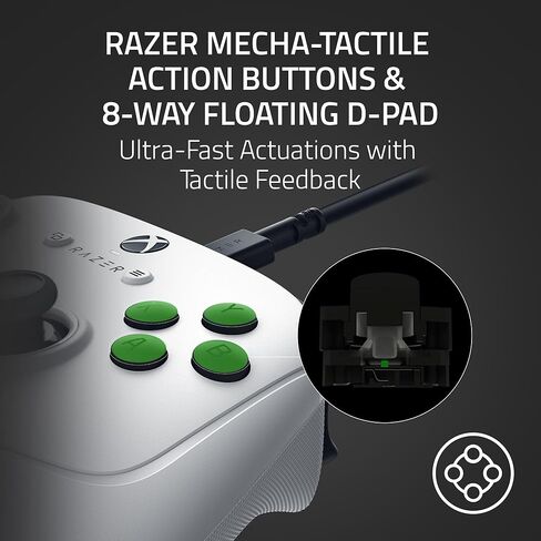 Razer Wolverine V3 Tournament Edition Wired Gaming Controller: Licensed for Xbox Series X|S, Xbox One, Windows PC - 6 Remappable Buttons - Fast Triggers - USB-C Cable - Wired Tournament Mode - Black in Kuwait