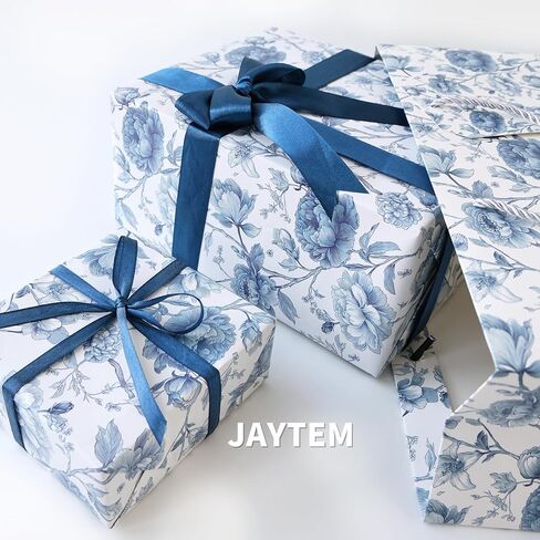 JAYTEM Kraft Birthday Wrapping Paper, 6 Sheets Gift Wrapping Paper-27.5 X 19.6 Inches Per Sheet, Classic Black Lettering Design Pattern For Men, Women, Boys in Saudi Arabia