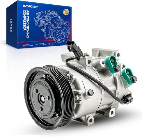 KAX Air Conditioner AC Compressor with Clutch, 98332 replacement for Ford Explorer 2011 2012 2013 2014 2015, Police Interceptor Utility 2013-2015 3.7L in Saudi Arabia
