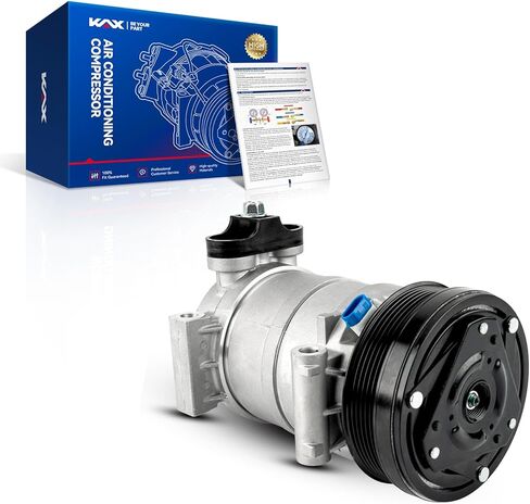 KAX Air Conditioner AC Compressor with Clutch, 98332 replacement for Ford Explorer 2011 2012 2013 2014 2015, Police Interceptor Utility 2013-2015 3.7L in Saudi Arabia