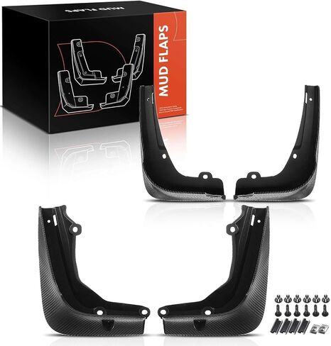 Replacement Parts for New 4PCS Mud Flaps Splash Guards for Tesla Model S 2017-2020 Sedan Front&Rear Mod-AP88P-60144 in Saudi Arabia