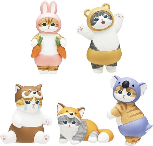 mofusand Meow Pants Blind Box - 1 of 5 Collectable Mini Figurines - Fun, Versatile Decoration in Saudi Arabia